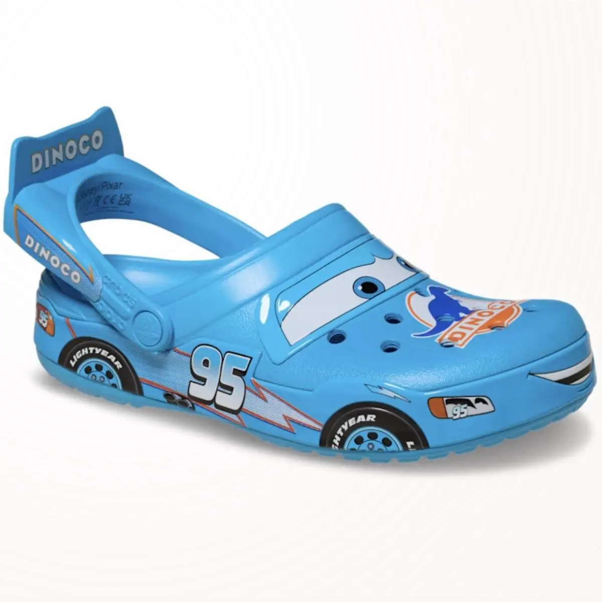 Crocs shoes - Crocs Disney Pixar Lightning McQueen Dinoco - Blue (UPC: 198445511493) 9