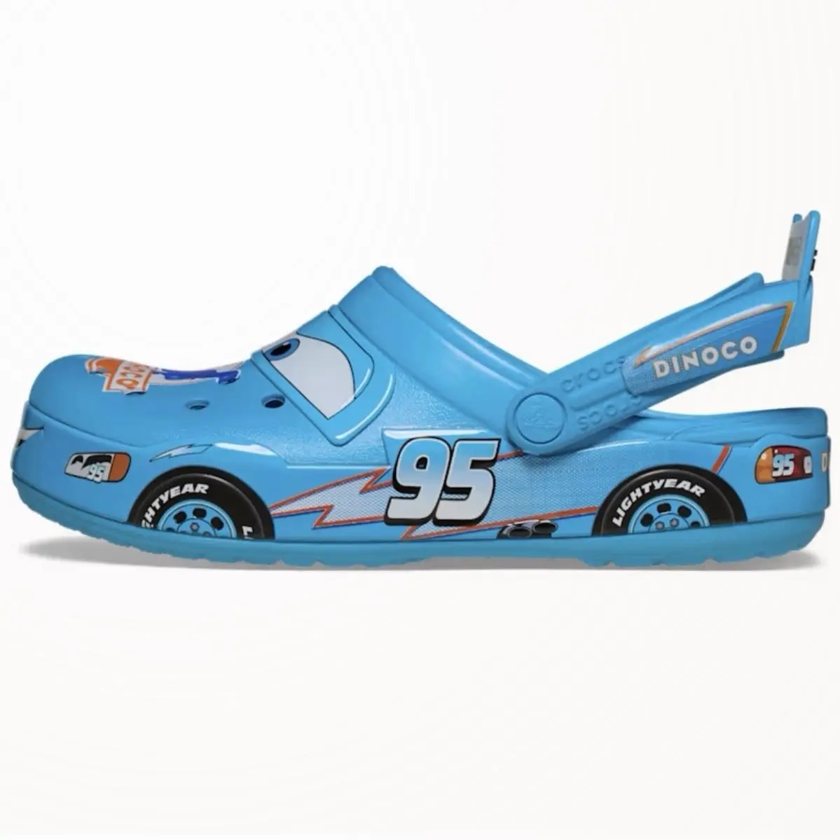Crocs shoes - Crocs Disney Pixar Lightning McQueen Dinoco - Blue (UPC: 198445511493) 11