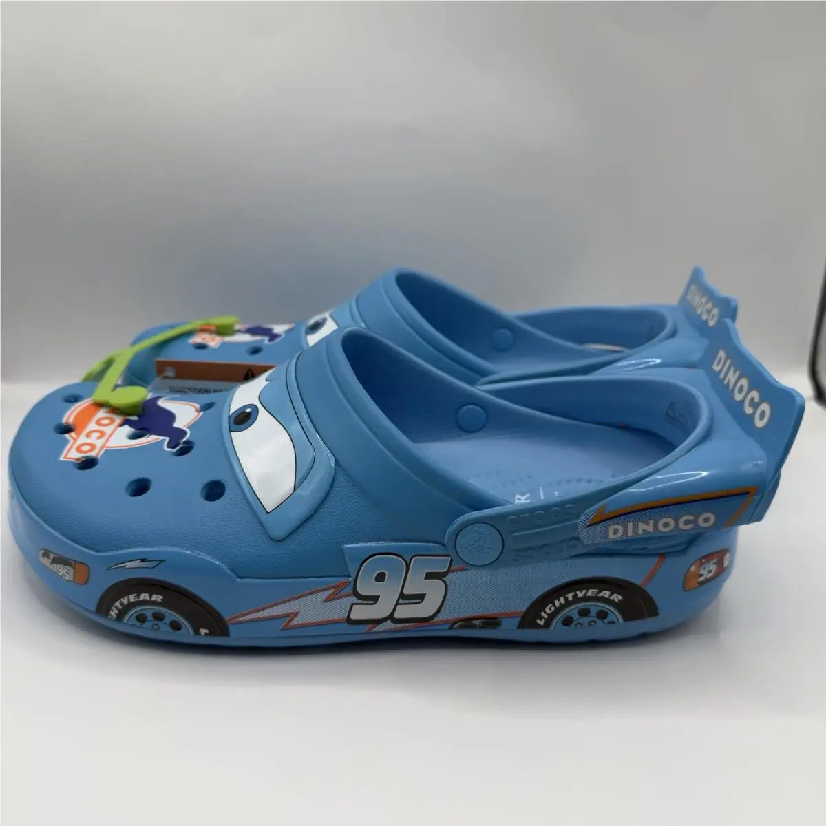 Crocs shoes - Crocs Disney Pixar Lightning McQueen Dinoco - Blue (UPC: 198445511493) 3