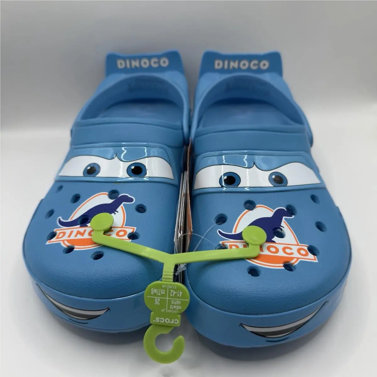 Crocs shoes - Crocs Disney Pixar Lightning McQueen Dinoco - Blue (UPC: 198445511493) 5