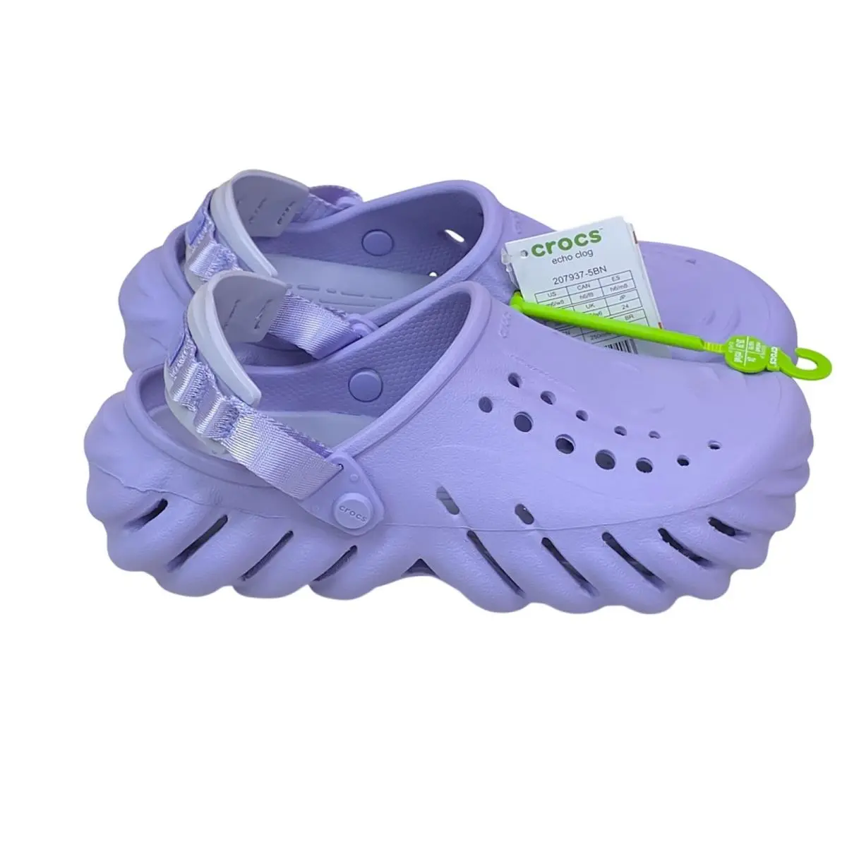 Crocs shoes - Crocs Echo - Echo - Purple (UPC: 198445104053) 0