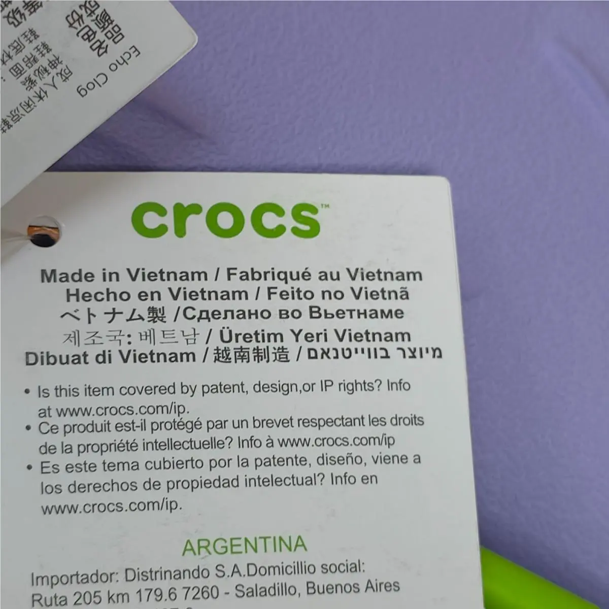 Crocs shoes - Crocs Echo - Echo - Purple (UPC: 198445104053) 9