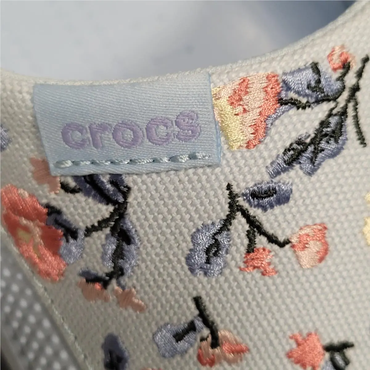 Crocs shoes - Classic Crafted Floral Clog - Classic Crafted Floral Clog - Blue 6