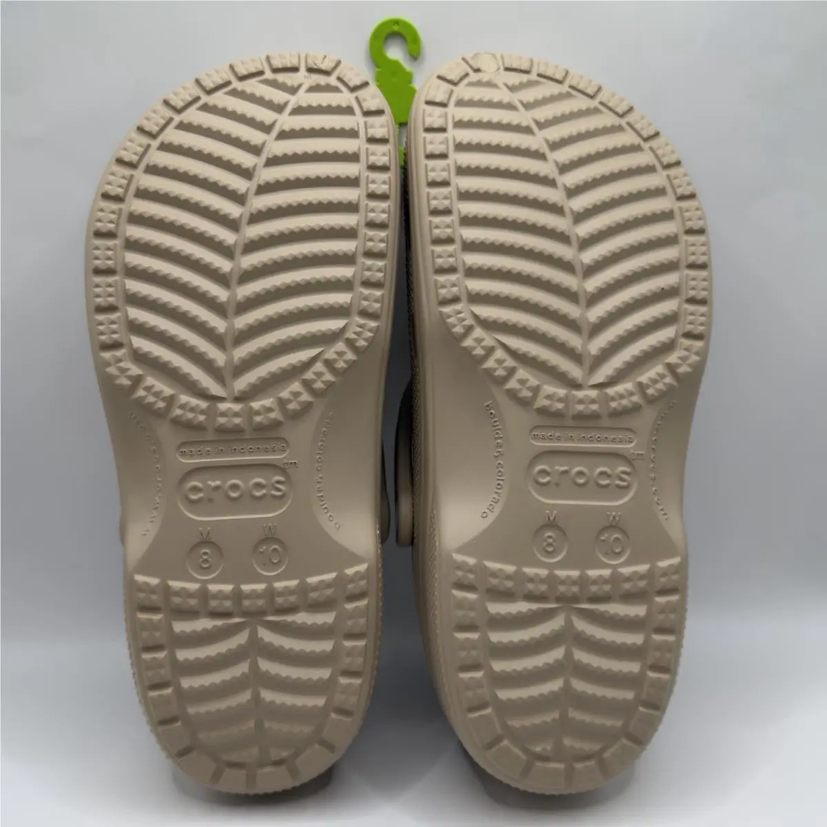 Crocs shoes - Crocs Baya Lined Clog - Baya Lined Clog - Beige (UPC: 0196265745463) 4
