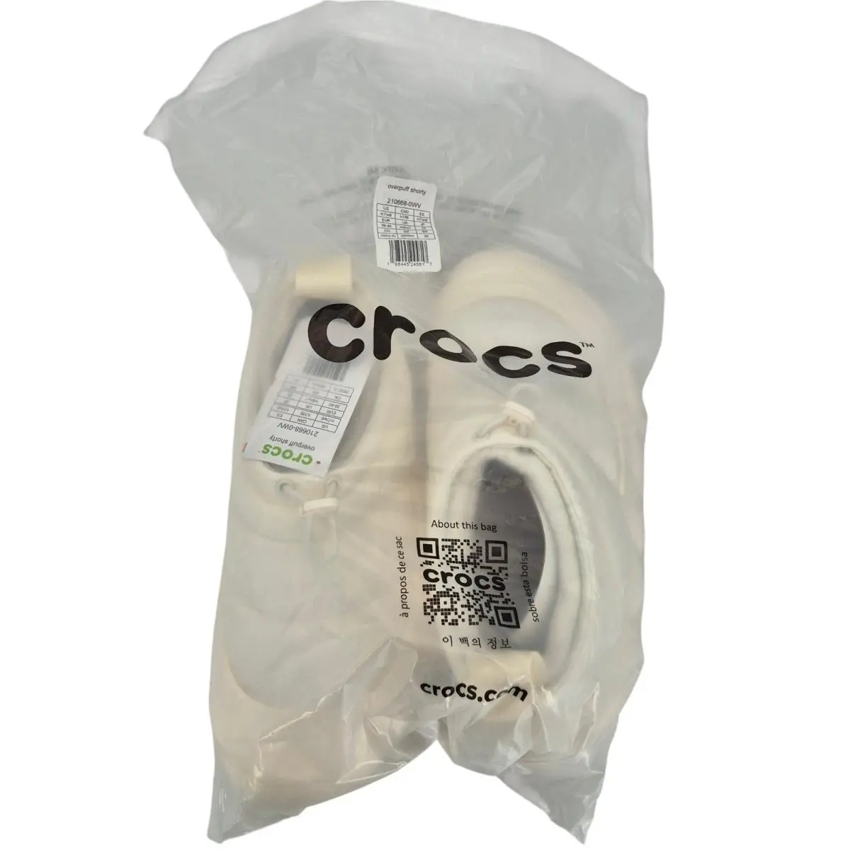Crocs shoes - White (UPC: 198445245817) 2
