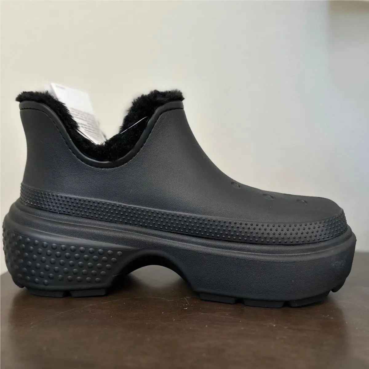 Crocs shoes - Crocs Stomp Lined Shorty Boot - Black 6