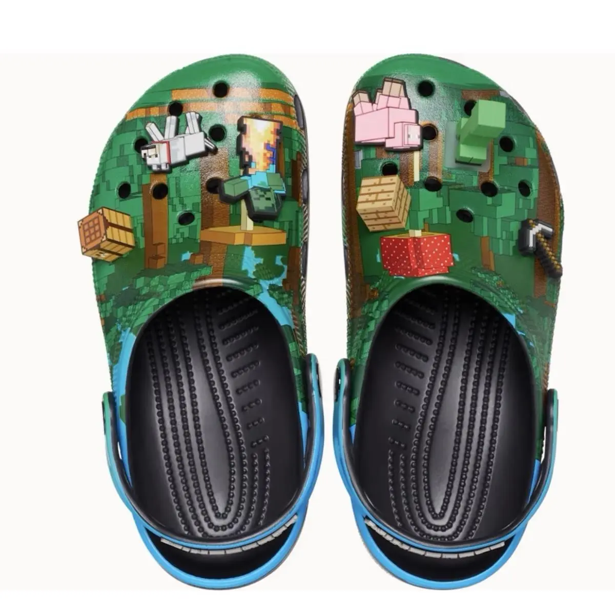 Crocs shoes - Crocs Classic Clog - Classic Clog - 210829-90H - Green, Blue, Black 1