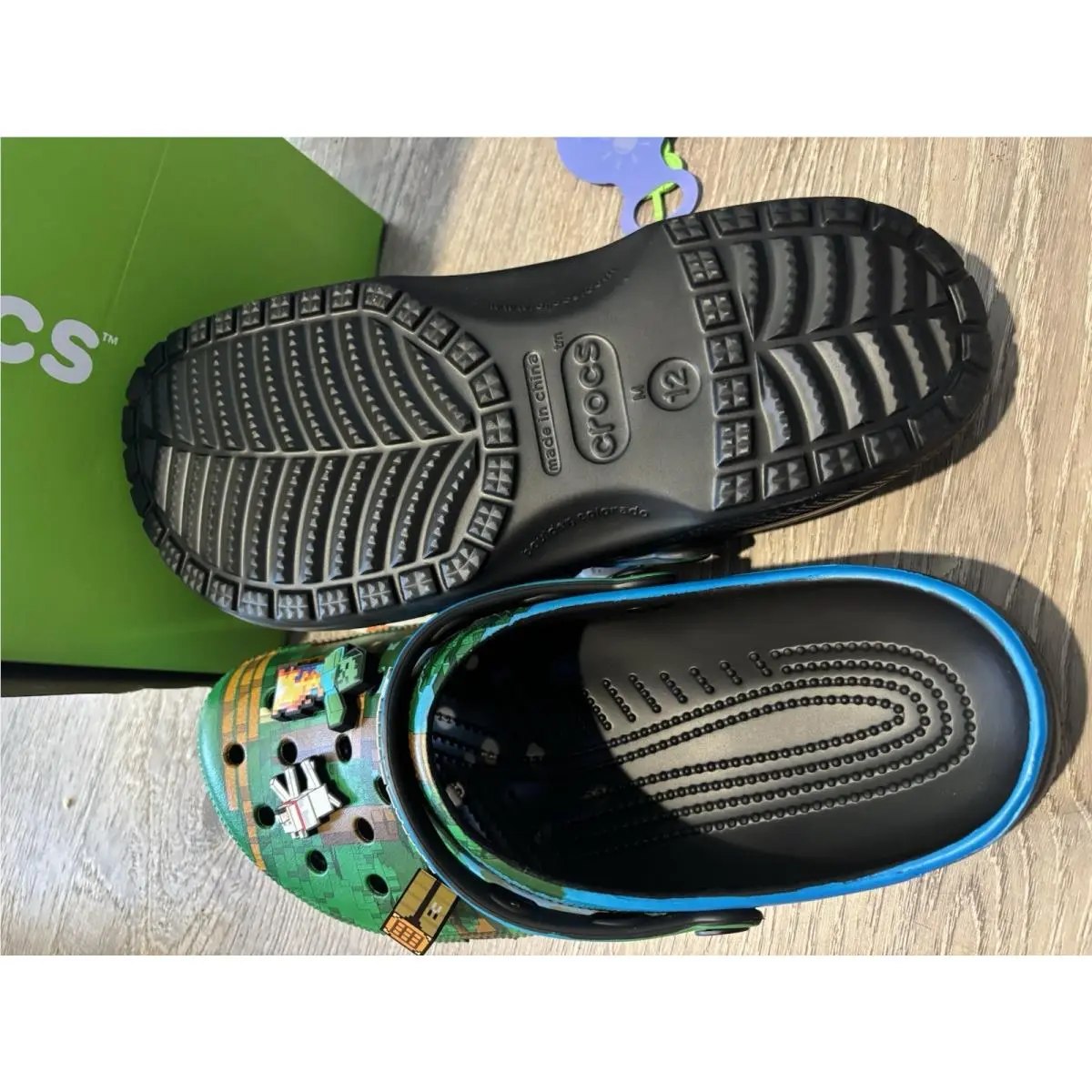 Crocs shoes - Crocs Classic Clog - Classic Clog - 210829-90H - Green, Blue, Black 0