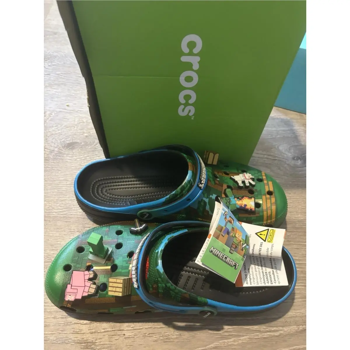 Crocs shoes - Crocs Classic Clog - Classic Clog - 210829-90H - Green, Blue, Black 7