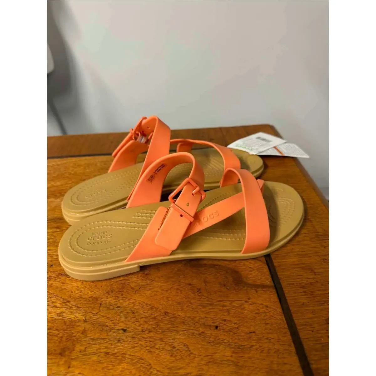 Crocs shoes - Crocs Tulum Toe Post Sandal - Orange 1