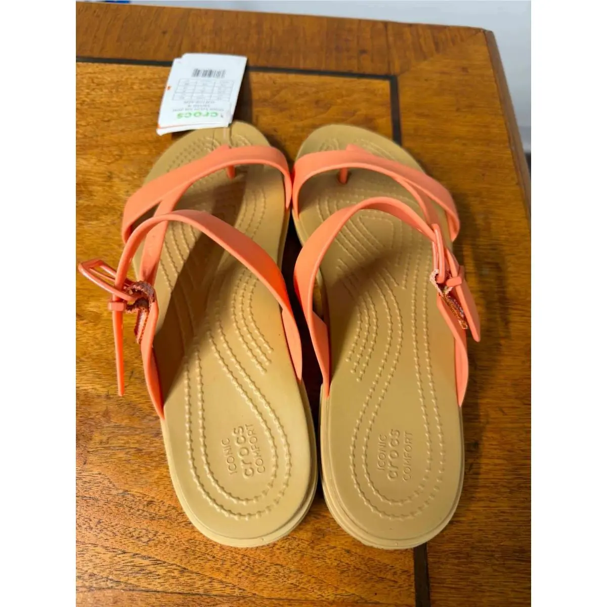 Crocs shoes - Crocs Tulum Toe Post Sandal - Orange 2