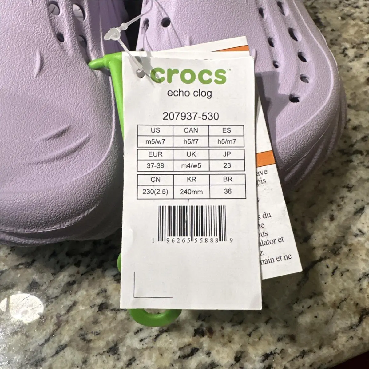 Crocs shoes - Crocs Classic - Classic - 207937-530 - Lavender 1