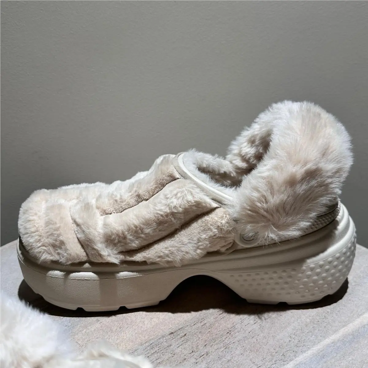 Crocs shoes - Stomp Lined Quilted - Stomp Lined Quilted - Cream 6