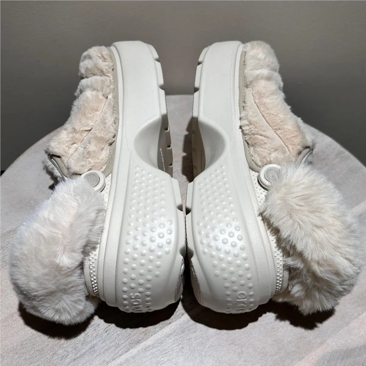 Crocs shoes - Stomp Lined Quilted - Stomp Lined Quilted - Cream 9