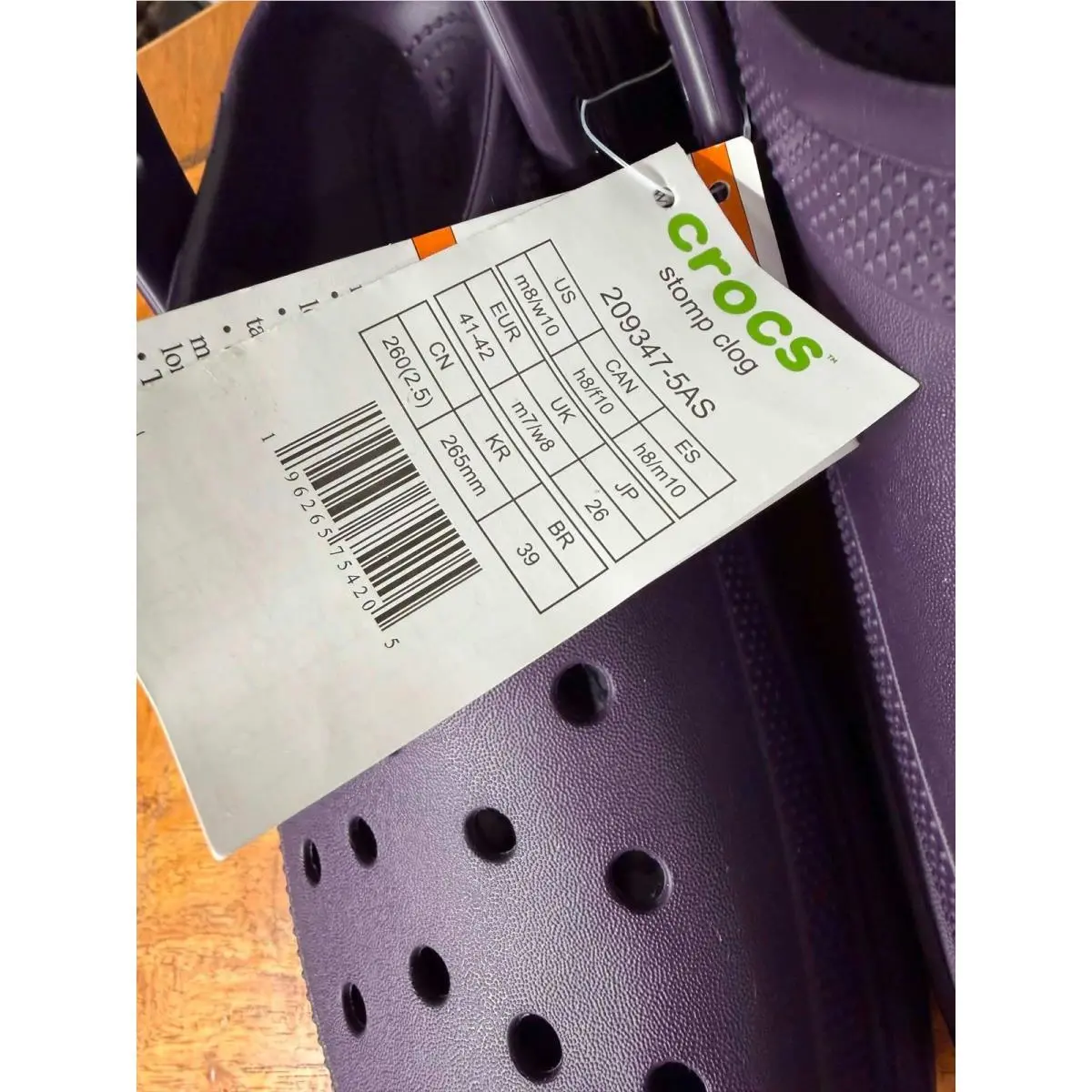 Crocs shoes - Stomp Clog - Stomp Clog - Purple 5
