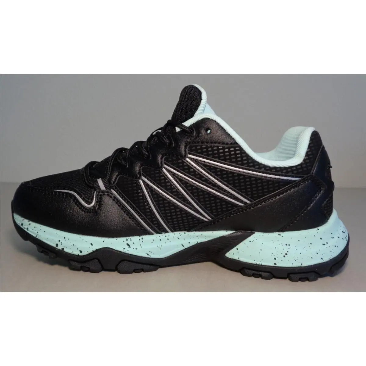 Fila shoes - Black/Black/Fila Aqua (UPC: 196447239254) 9