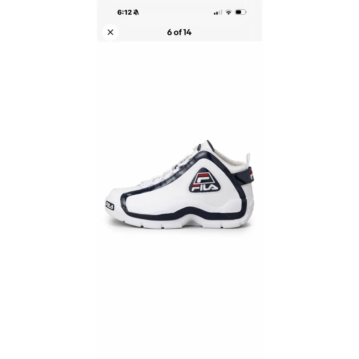 Fila shoes - GRANT HILL 2 - GRANT HILL - FM0101023100 48 - White, Peacoat (UPC: 0789482989347) 3