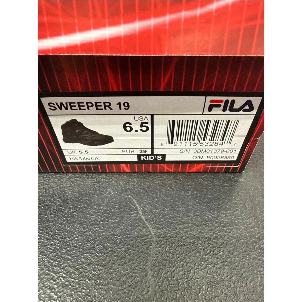 Fila shoes - Black (UPC: 691115532847) 2