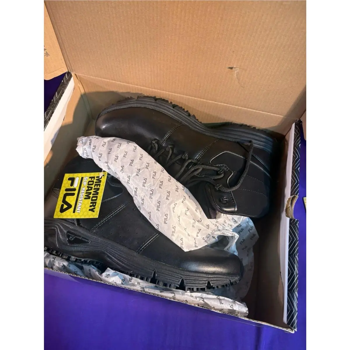Fila shoes - Black (UPC: 731616815718) 3