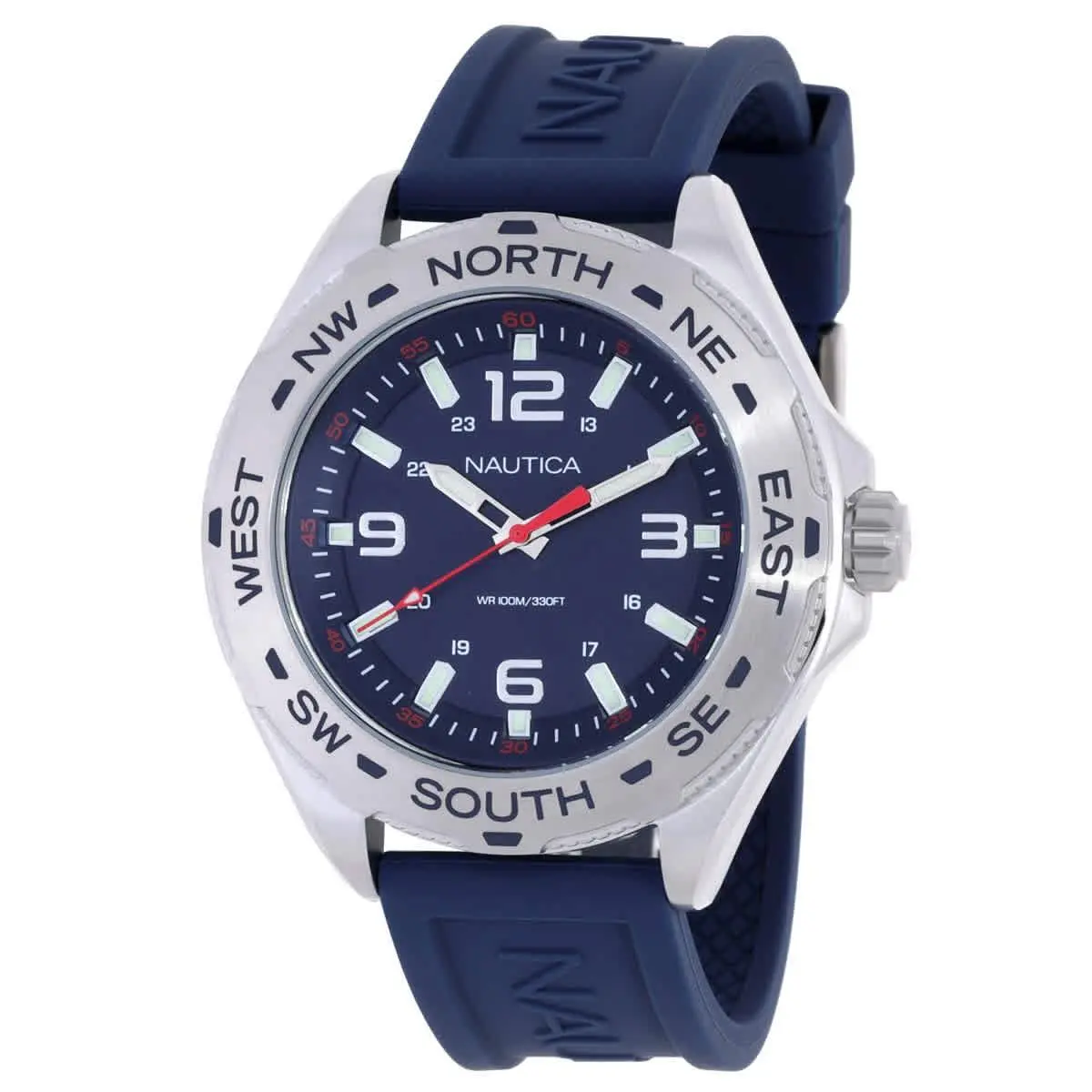 Clearwater Beach Quartz Blue Dial Men`s Watch NAPCWS304 by Nautica