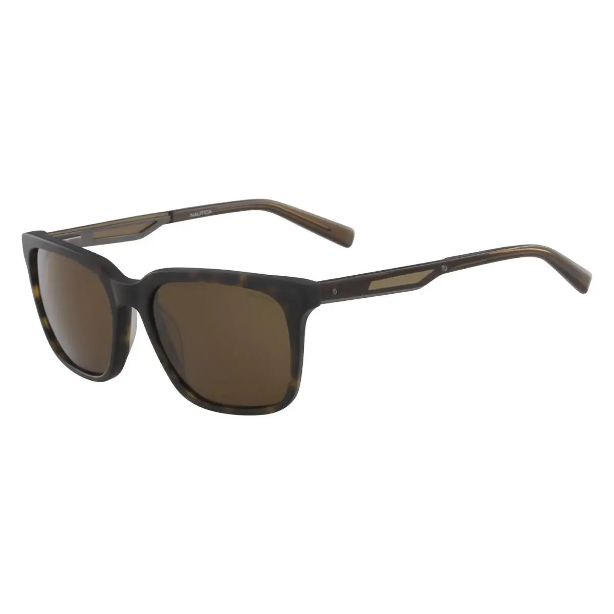 N6230S 215 Polarized Matte Dark Tortoise 55 18 140 by Nautica