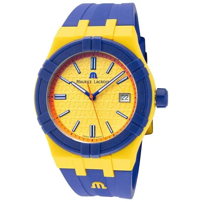 Aikon Tide Quartz Men`s Watch 40mm AI2008-68YZ8-800-0 by Maurice Lacroix