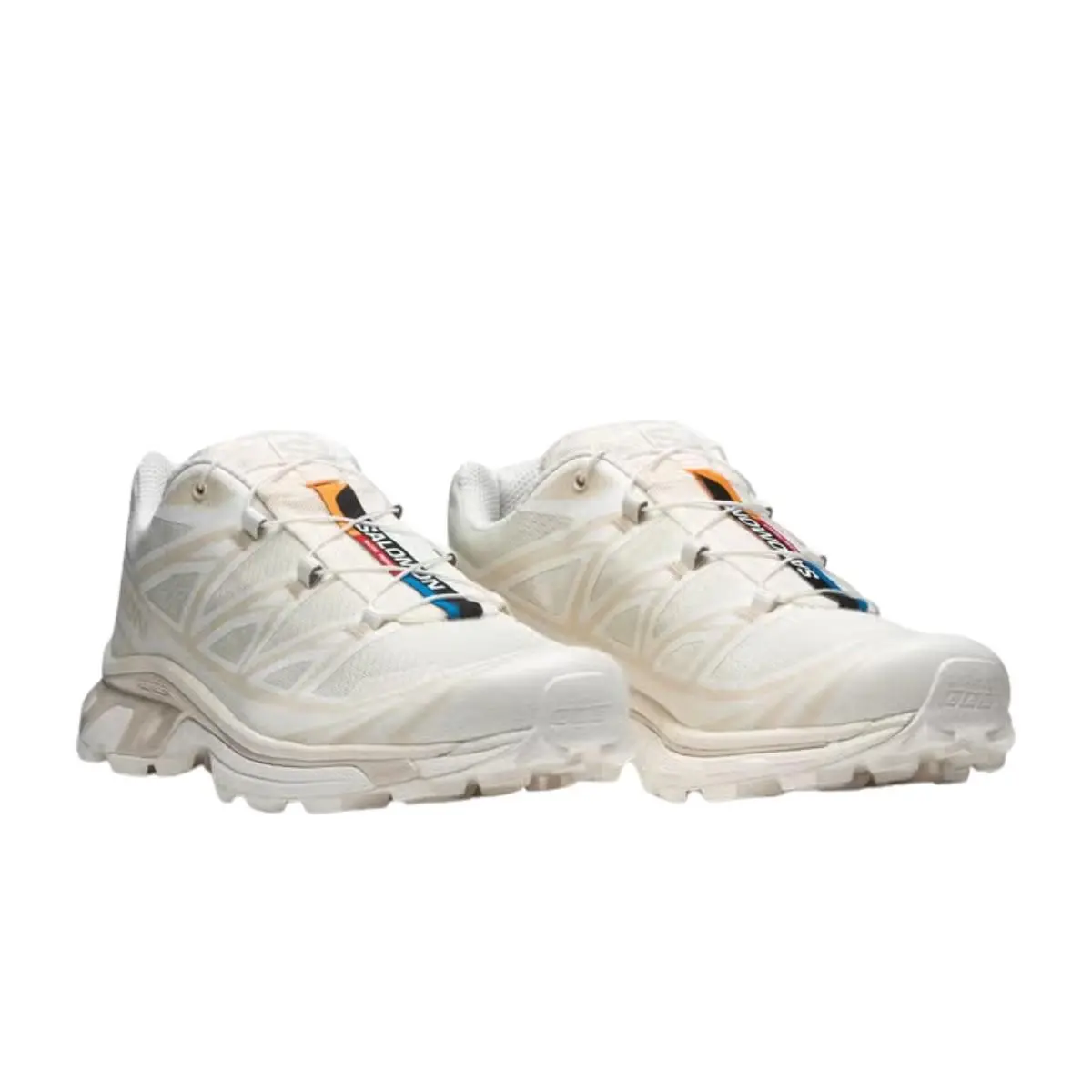 Salomon shoes - Salomon XT-6 - White / White / Lunar Rock 4