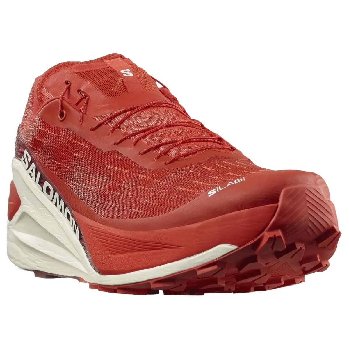Salomon shoes - S Lab Pulsar 4 - Lab Pulsar - L47770300 - Fiery Red/Vanilla Ice/Andorra 8