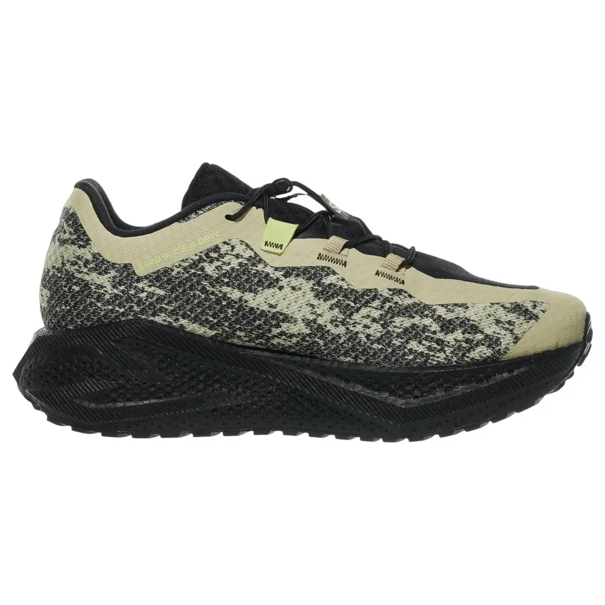 Salomon shoes - Aero Glide 4 Grvl - Aero Glide Grvl - L45472500 - Bog/Black/Lime 1