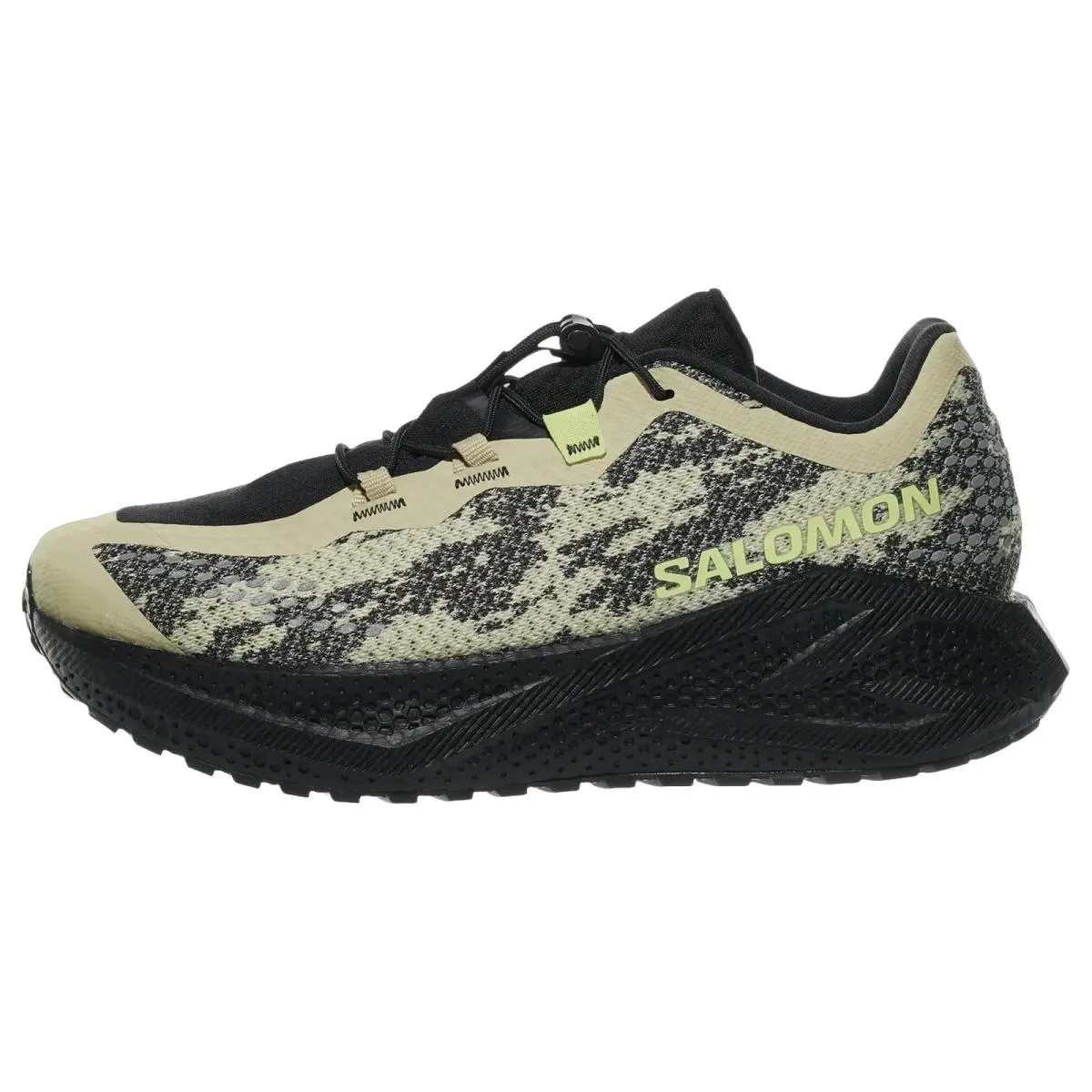 Salomon shoes - Aero Glide 4 Grvl - Aero Glide Grvl - L45472500 - Bog/Black/Lime 6
