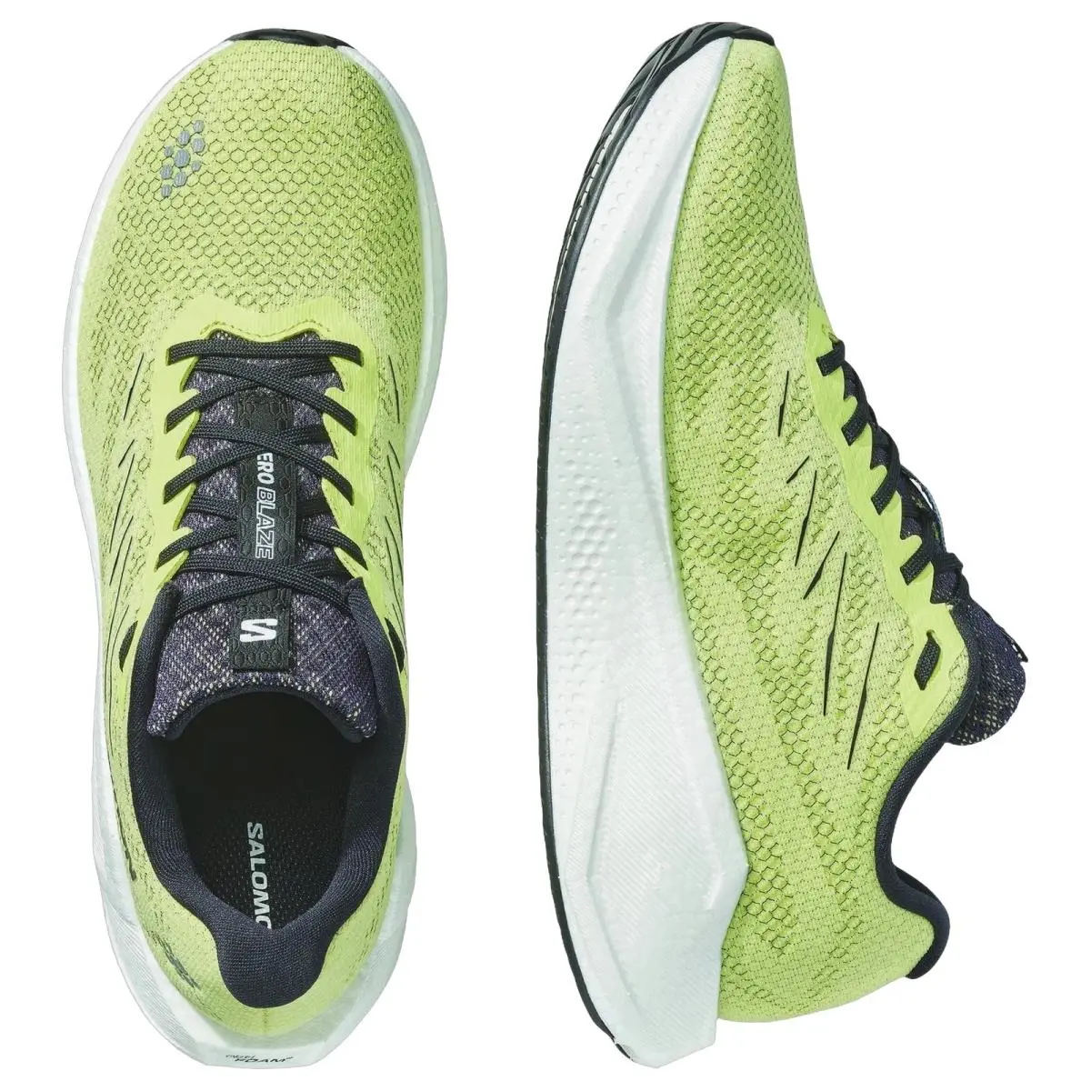 Salomon shoes - Aero Blaze 4 - Aero Blaze - L45395800 - Lime/White/Black 2