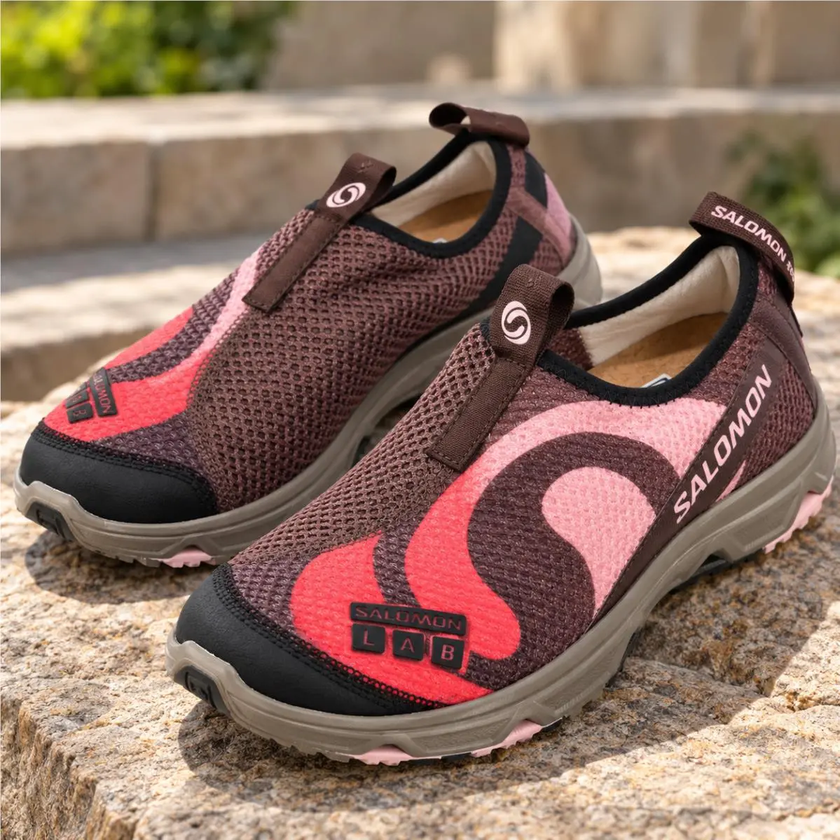 Salomon shoes - RX Moc 3.0 Seasonal - Moc Seasonal - Black/Liberty/Neon Flame 4