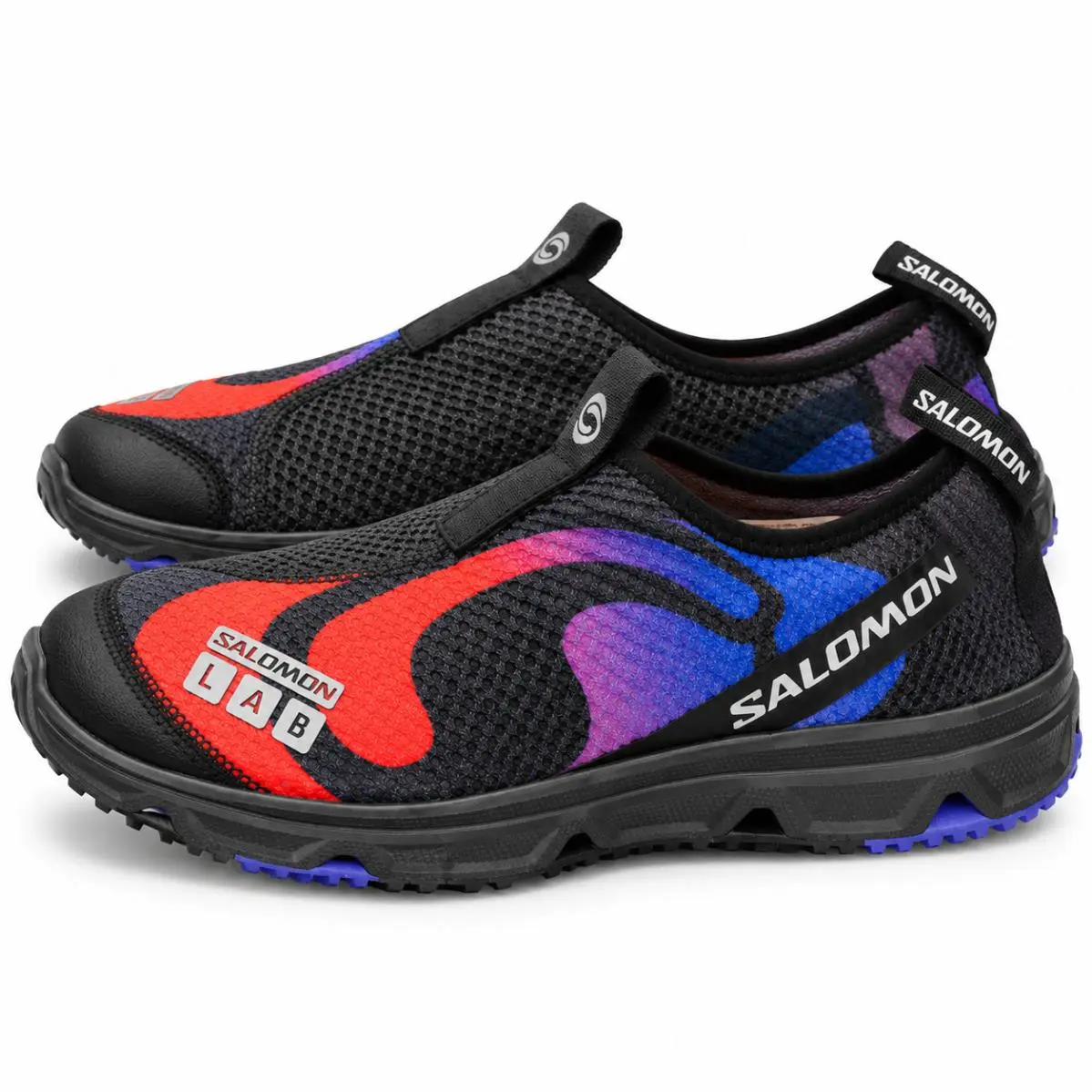 Salomon shoes - RX Moc 3.0 Seasonal - Moc Seasonal - Black/Liberty/Neon Flame 2