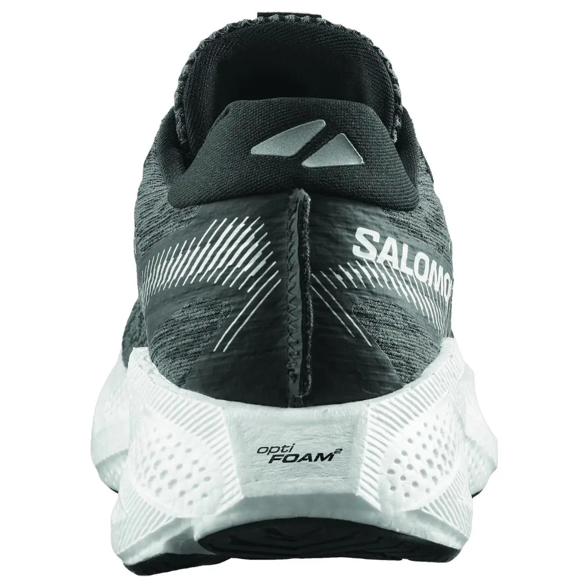 Salomon shoes - Aero Glide 4 - Aero Glide - L49147000 - Black/White/Ftw Silver 12