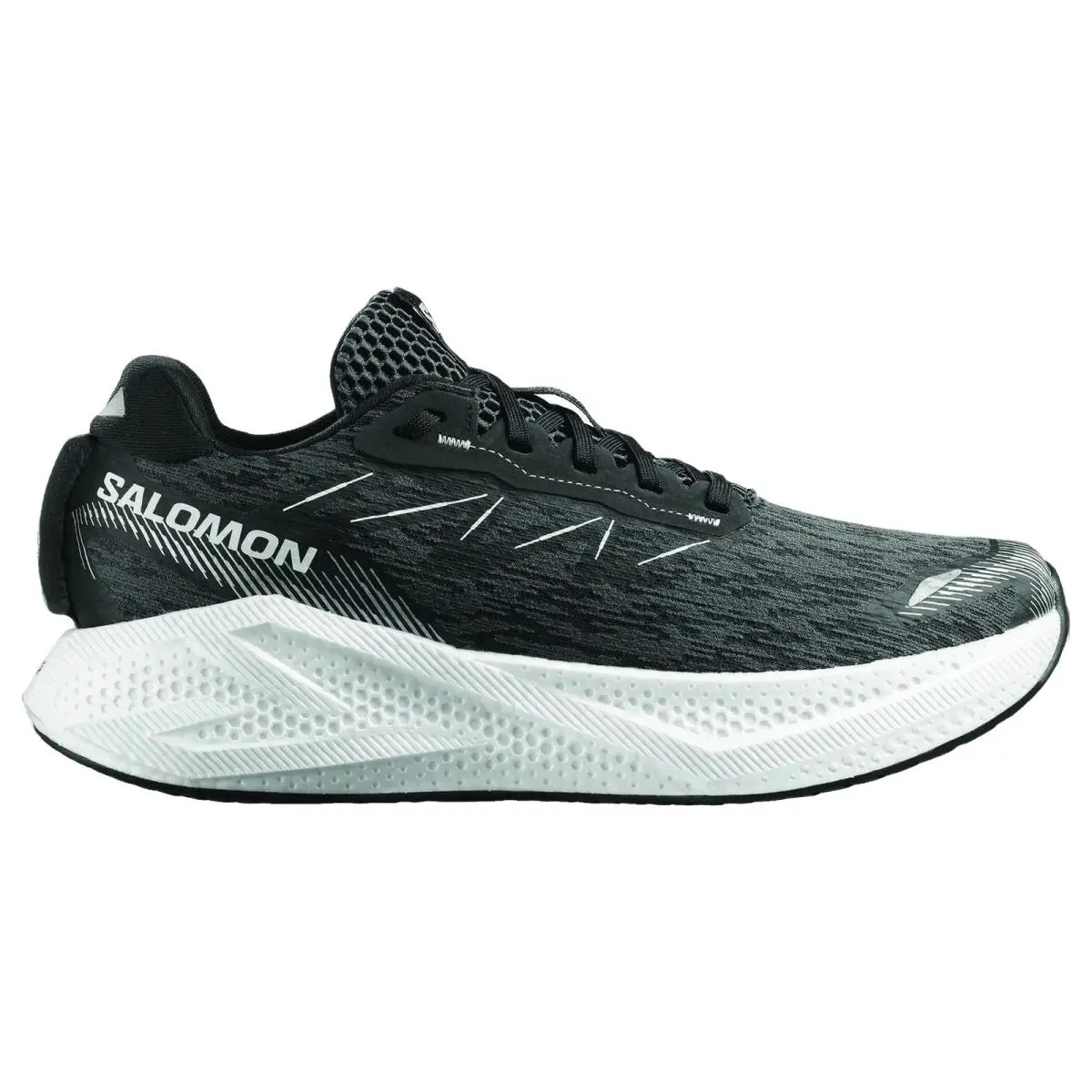 Salomon shoes - Aero Glide 4 - Aero Glide - L49147000 - Black/White/Ftw Silver 7