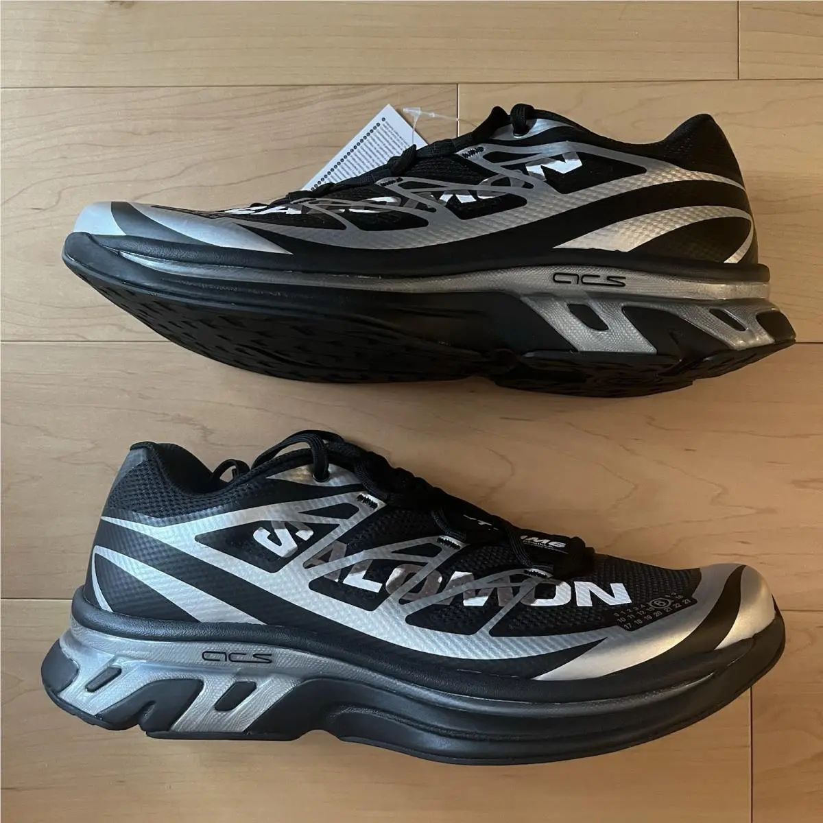 Salomon shoes - MM6 Maison Margiela x Salomon XT-6 - L49107000 - Black, Manufacturer: Black/Silver/Phantom 0