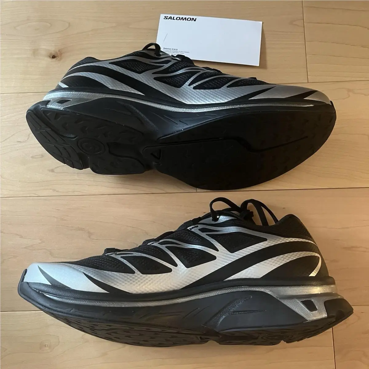 Salomon shoes - MM6 Maison Margiela x Salomon XT-6 - L49107000 - Black, Manufacturer: Black/Silver/Phantom 1