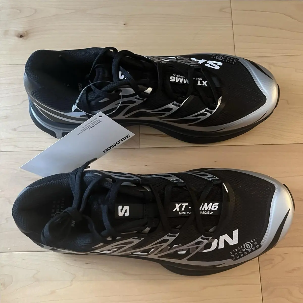 Salomon shoes - MM6 Maison Margiela x Salomon XT-6 - L49107000 - Black, Manufacturer: Black/Silver/Phantom 5