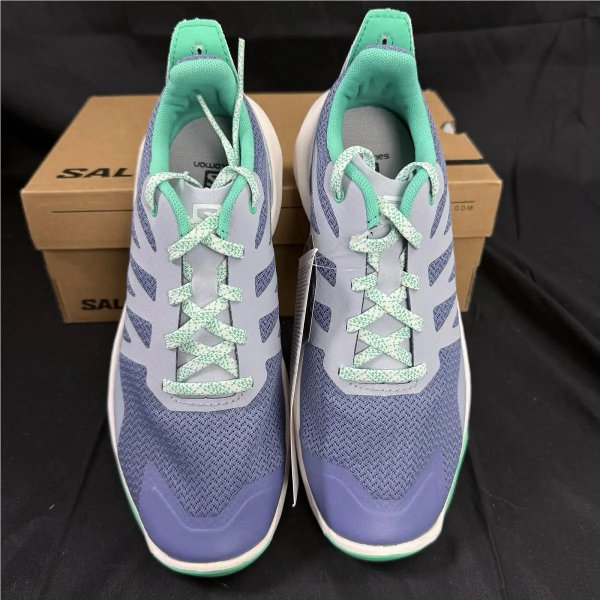 Salomon shoes - Salomon Patrol J - Patrol - Velvet Morning/Zen Blue/Mint Leaf 1