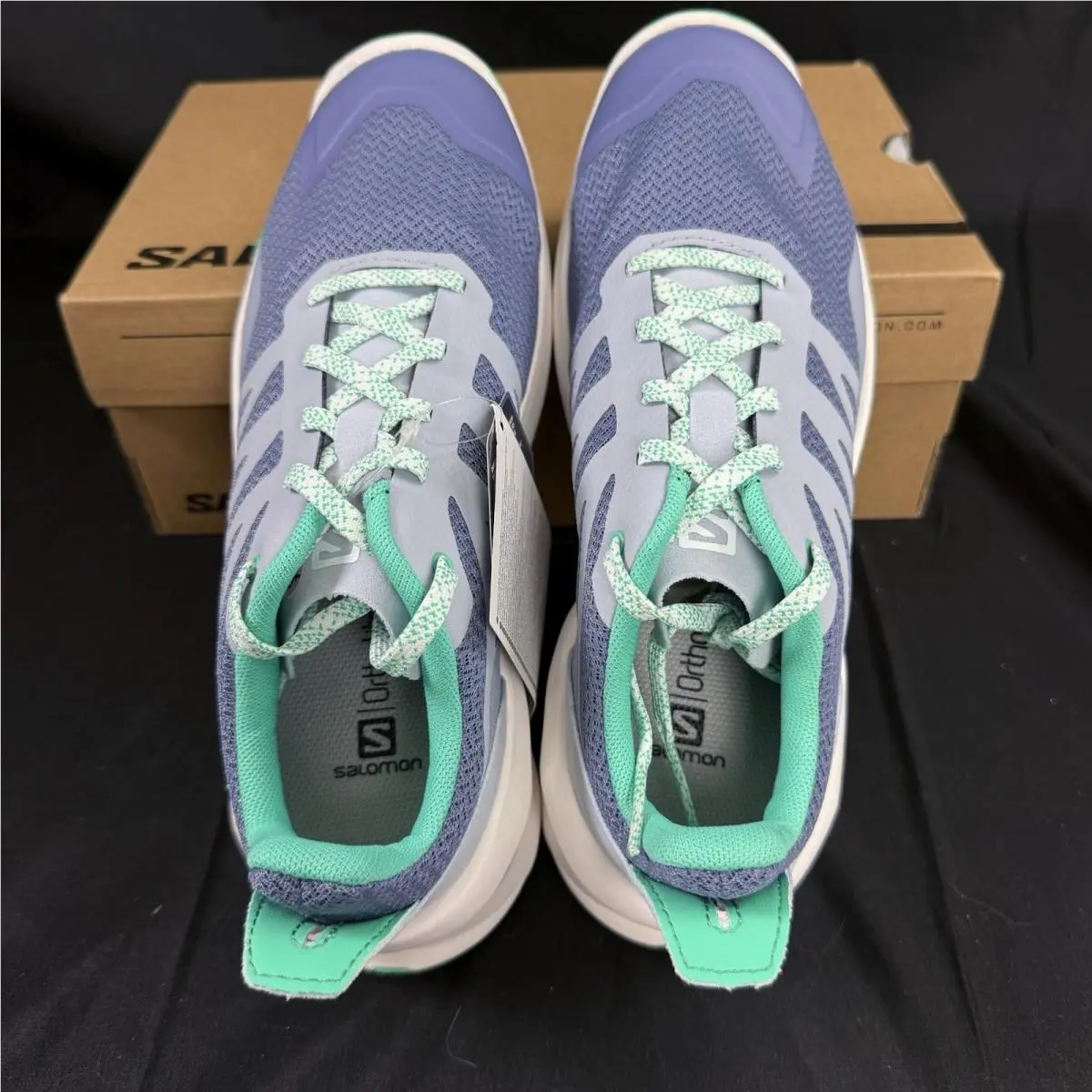 Salomon shoes - Salomon Patrol J - Patrol - Velvet Morning/Zen Blue/Mint Leaf 4