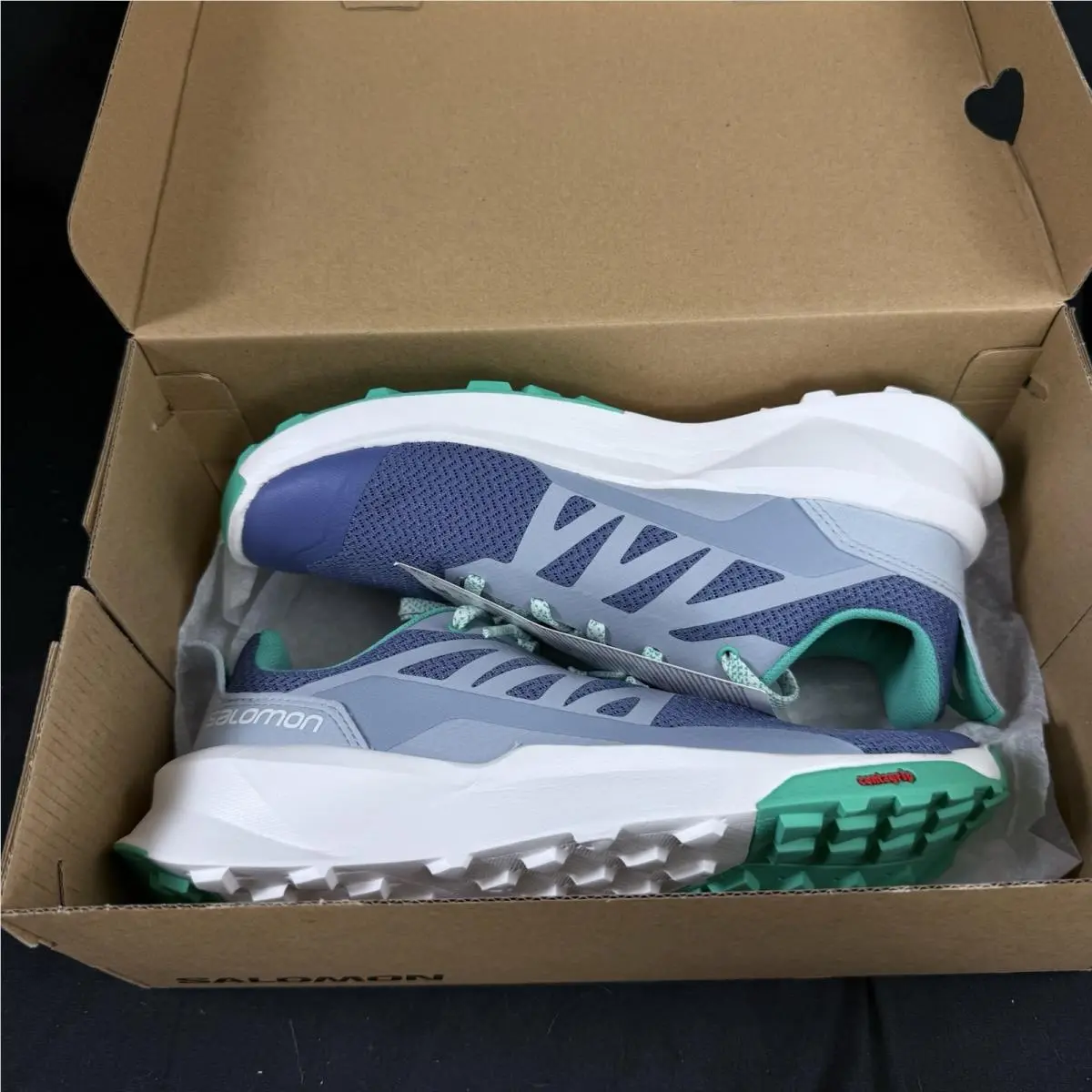 Salomon shoes - Salomon Patrol J - Patrol - Velvet Morning/Zen Blue/Mint Leaf 6