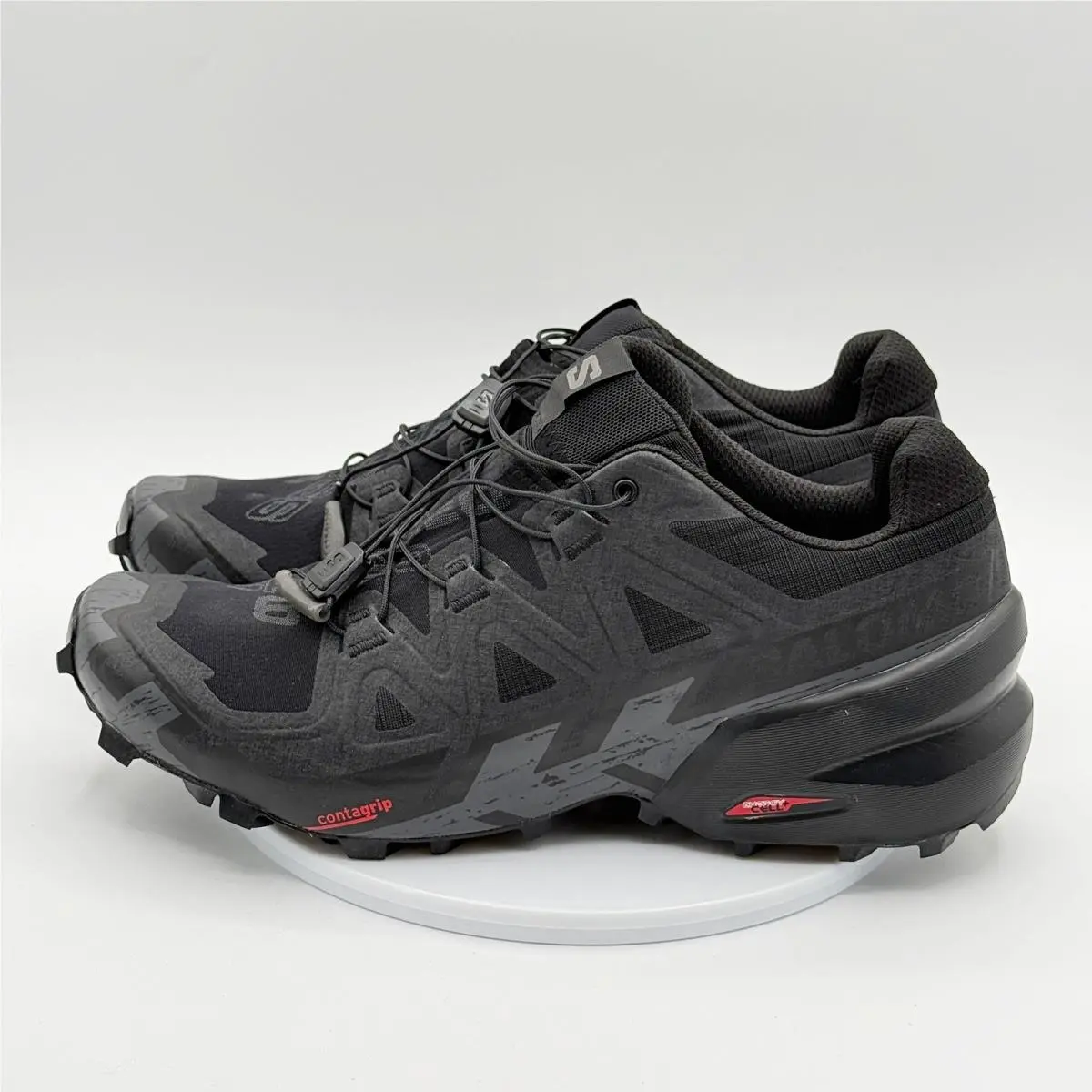 Salomon shoes - Salomon Speedcross 6 W - Speedcross - L4174280028 - Black (UPC: 195751067430) 7