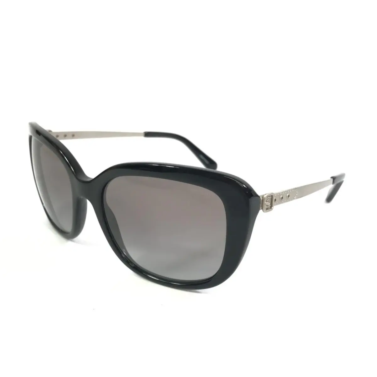 Sunglasses HC8229 L1004 550111 Shiny Black Frames w/ Gradient Gray Lenses by Coach