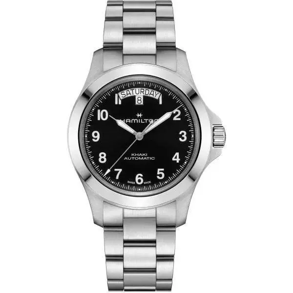 Orologio  Khaki Field King Day-date Auto H64475131 Watch Acciaio Uomo by Hamilton