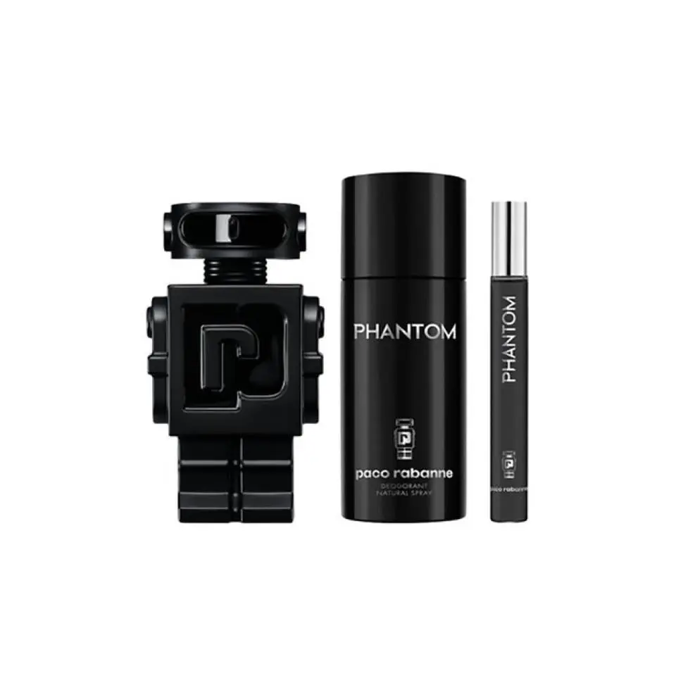 Phantom Parfum 3PCS Gift Set For Men by Paco Rabanne