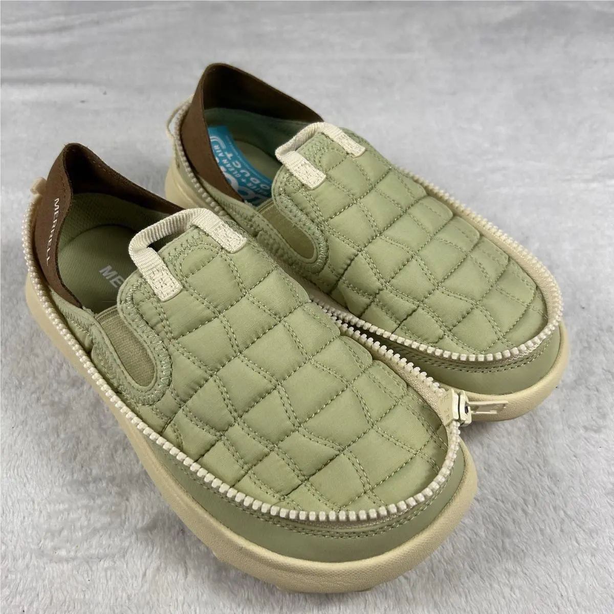 Merrell shoes - Merrell Hut Moc 2 Packable - J007230 - Green (UPC: 195020402047) 4