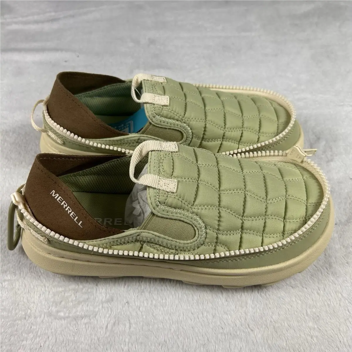 Merrell shoes - Merrell Hut Moc 2 Packable - J007230 - Green (UPC: 195020402047) 5