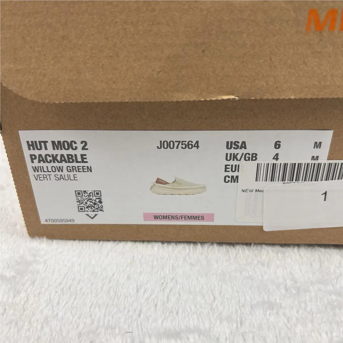 Merrell shoes - Merrell Hut Moc 2 Packable - J007230 - Green (UPC: 195020402047) 9