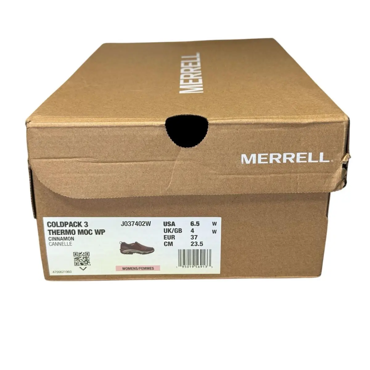Merrell shoes - Merrell Coldpack 3 Thermo Moc WP - J037402W - Brown 2