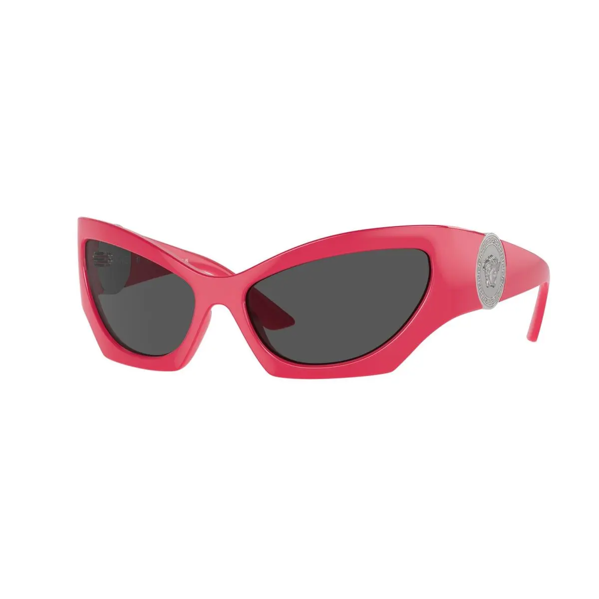 VE 4450 Pink Dark Grey 541787 Size 60 Sunglasses by Versace
